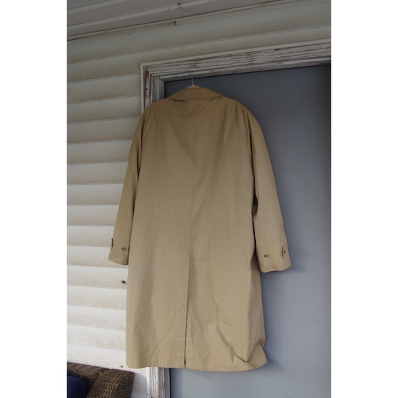 Vintage London Fog Maincoats Baltimore USA 52 Extra Long Trench Raincoat w/Liner - Picture 2 of 7